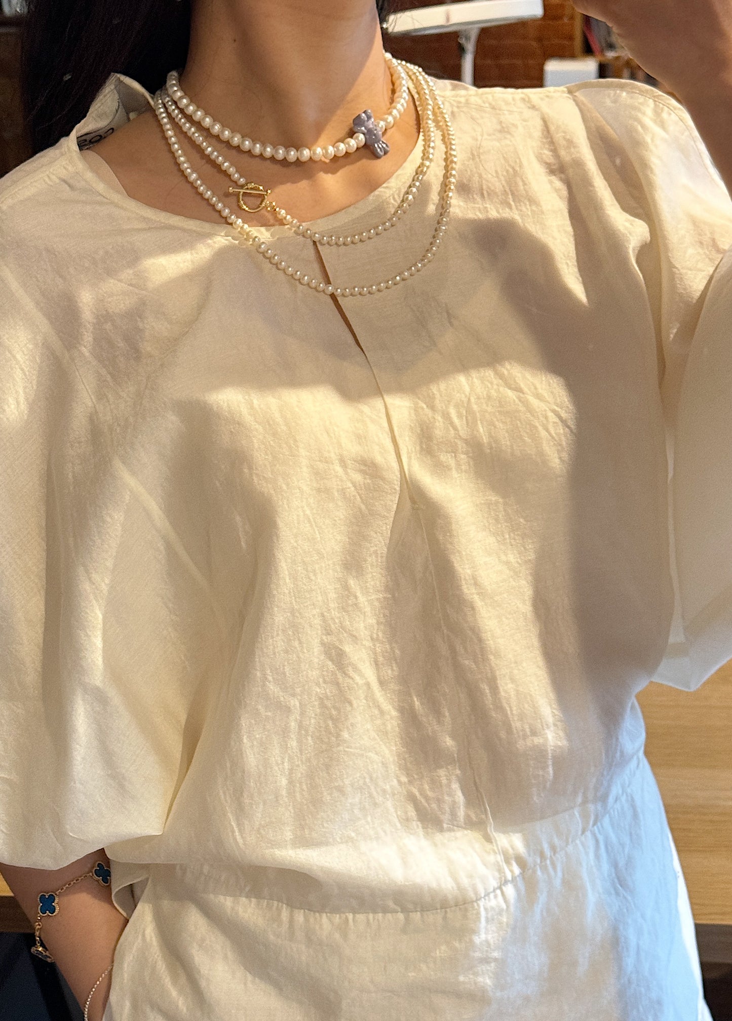 Multi-Layer Pearl Necklace