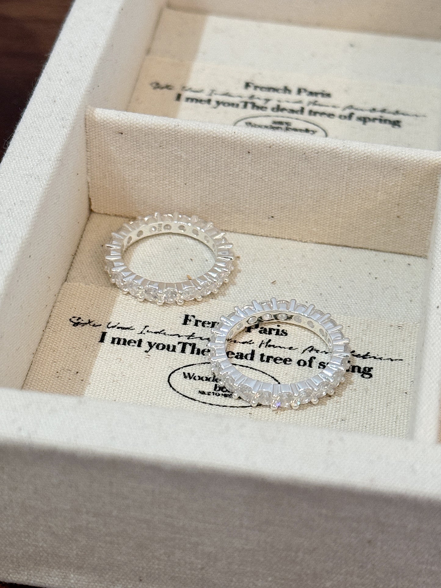 Full Eternity Round Diamond Ring