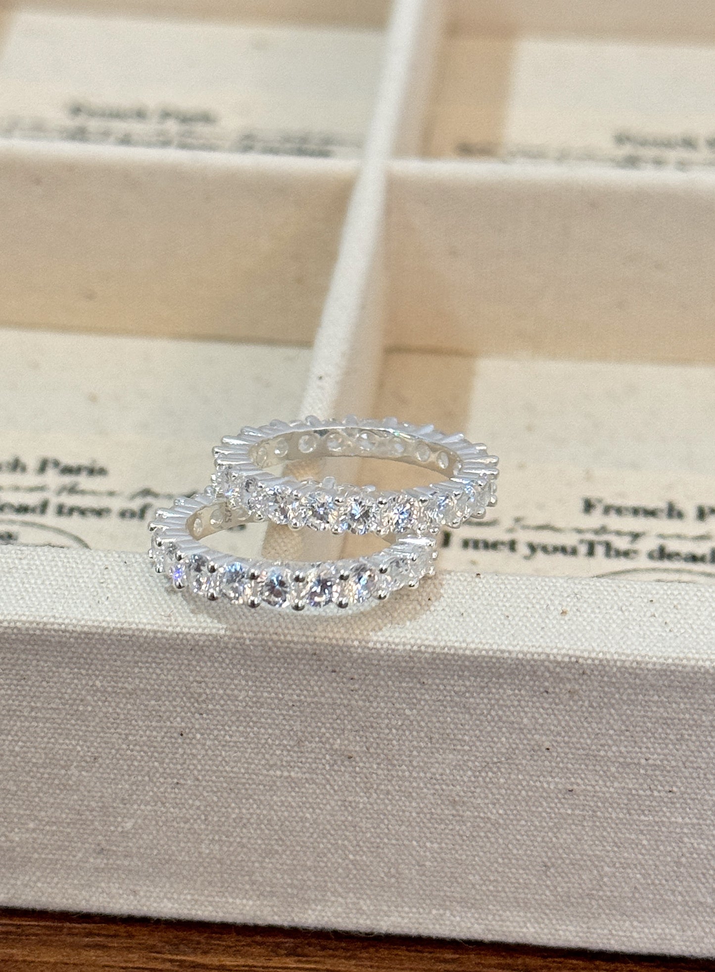 Full Eternity Round Diamond Ring